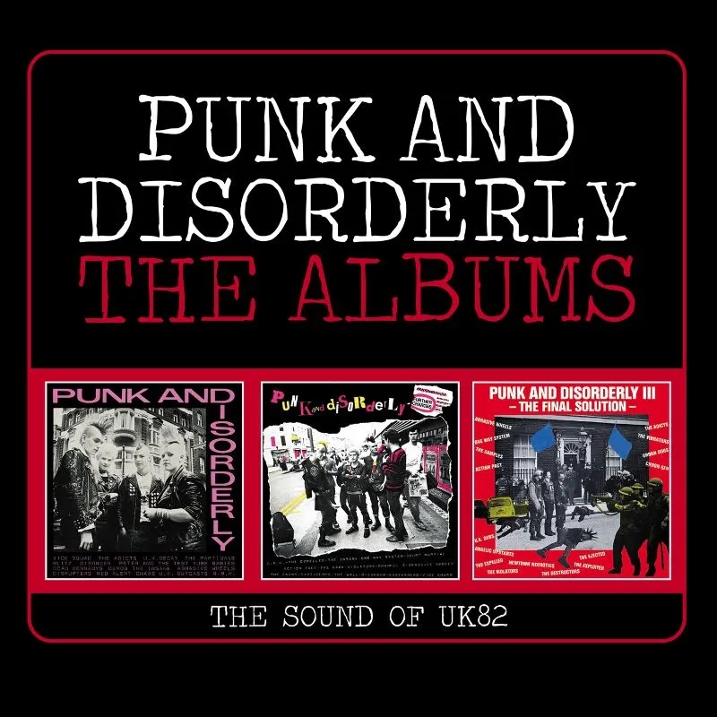 Album artwork for Punk and Disorderly The Albums - The Sound Of UK 82 by Various