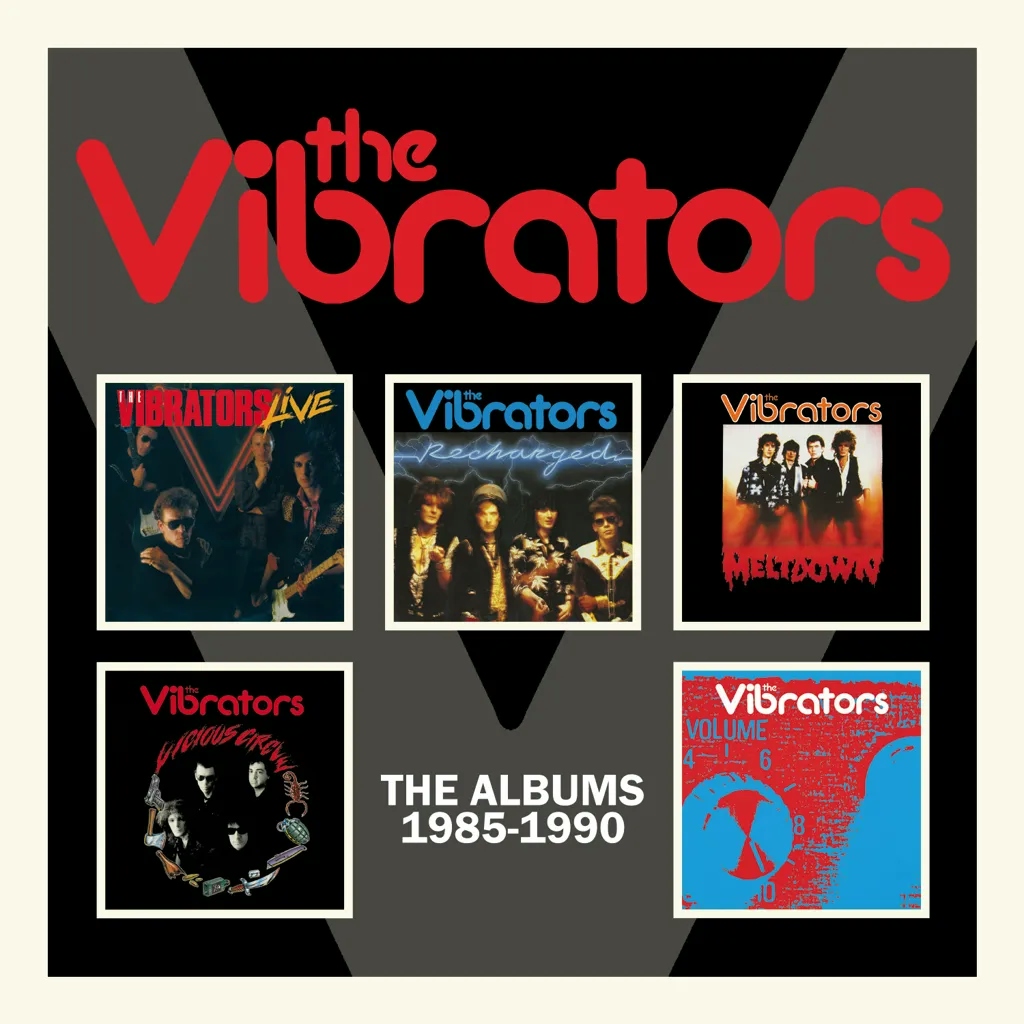 Album artwork for The Albums 1985-1990 by The Vibrators