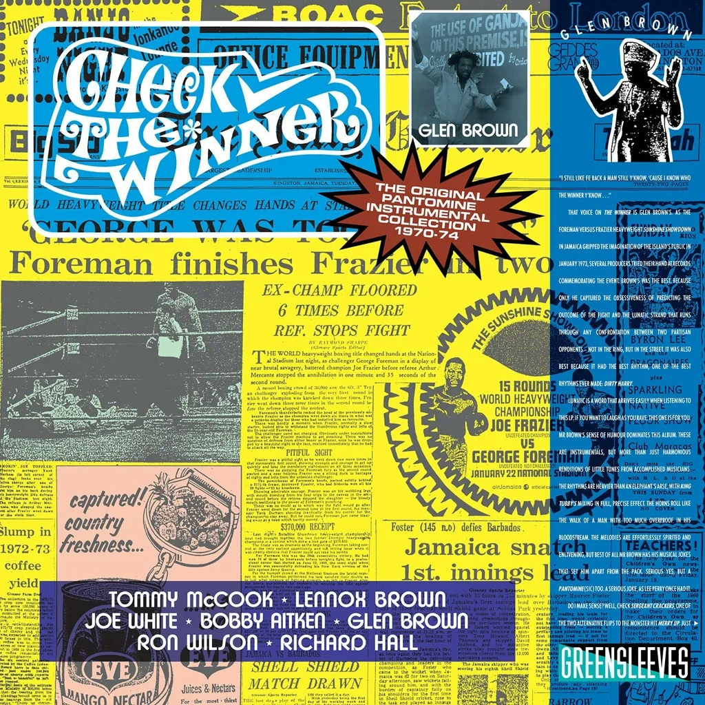 Album artwork for Check the Winner by Glen Brown