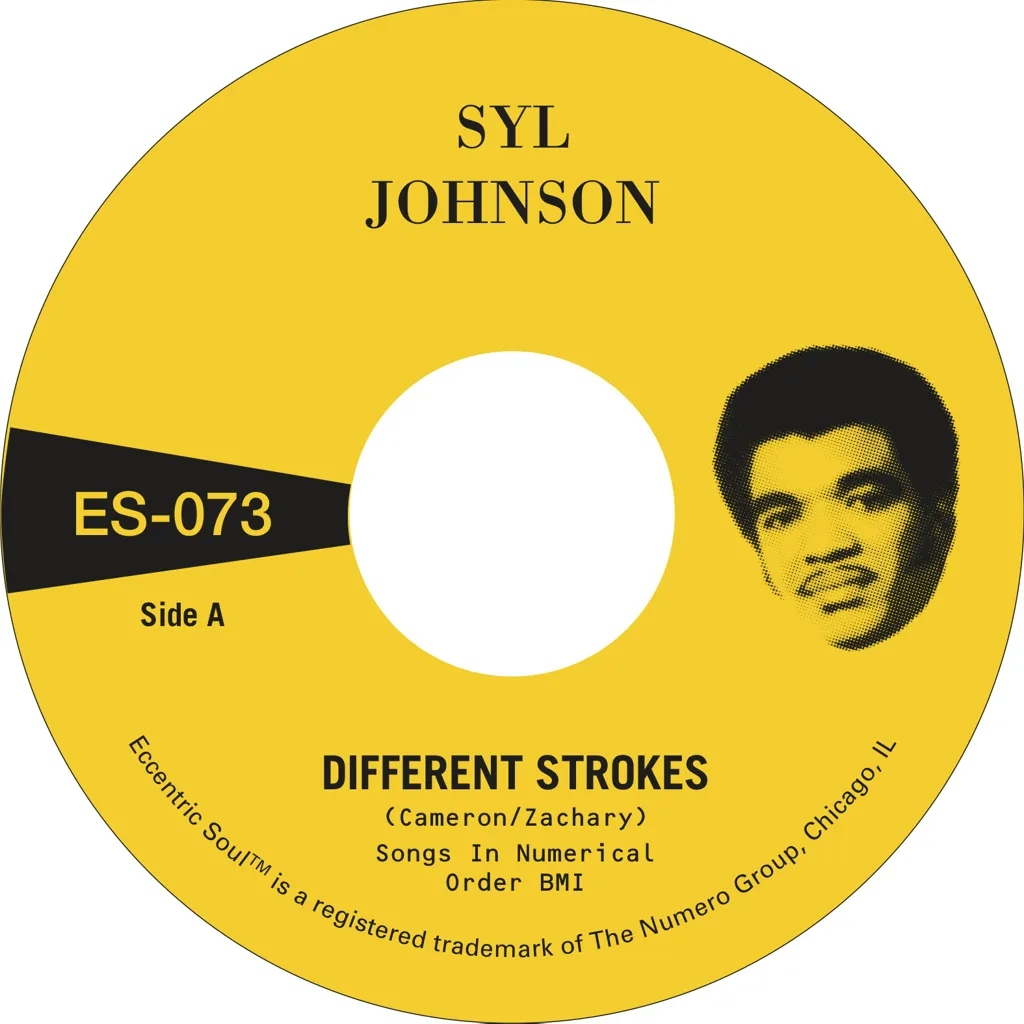 Album artwork for Different Strokes b/w Is It Because I'm Black by Syl Johnson