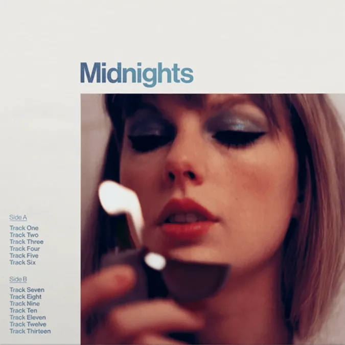 Album artwork for Midnights : Moonstone Blue Edition by Taylor Swift