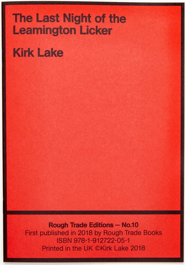 Album artwork for The Last Night of the Leamington Licker by Kirk Lake