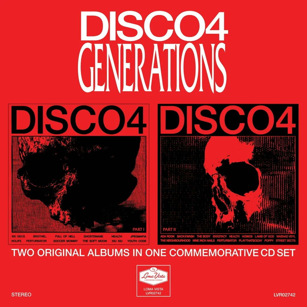 Album artwork for GENERATIONS EDITION: DISCO4 :: PART I and DISCO4 :: PART II by Health