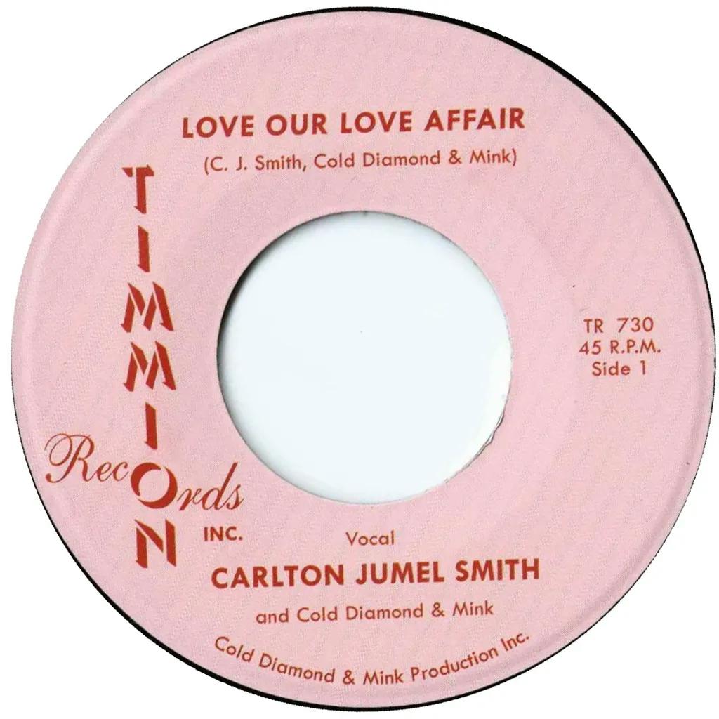 Album artwork for Love Our Love Affair by Carlton Jumel Smith and Cold Diamond and Mink