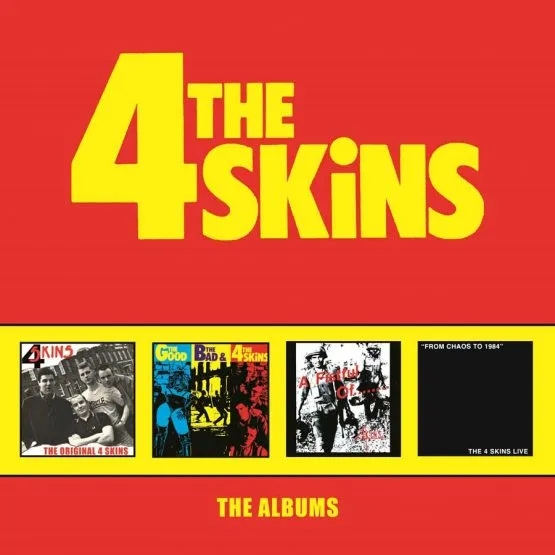 Album artwork for The Albums by The 4 Skins