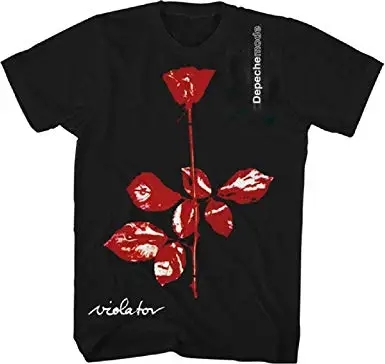 Album artwork for Violator Men's T-Shirt by Depeche Mode