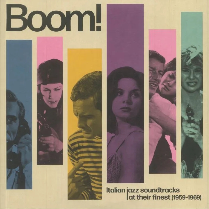 Album artwork for Boom! – Italian Jazz Soundtracks At Their Finest by Various