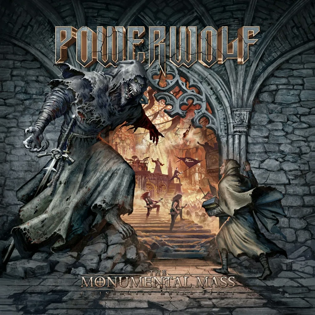 Album artwork for The Monumental Mass: A Cinematic Metal Event by Powerwolf