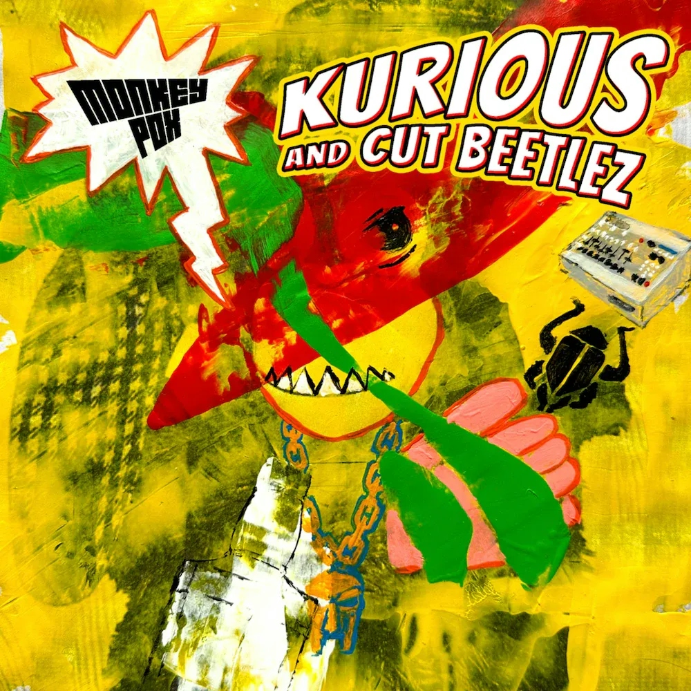 Album artwork for Monkeypox by Kurious and Cut Beetlez