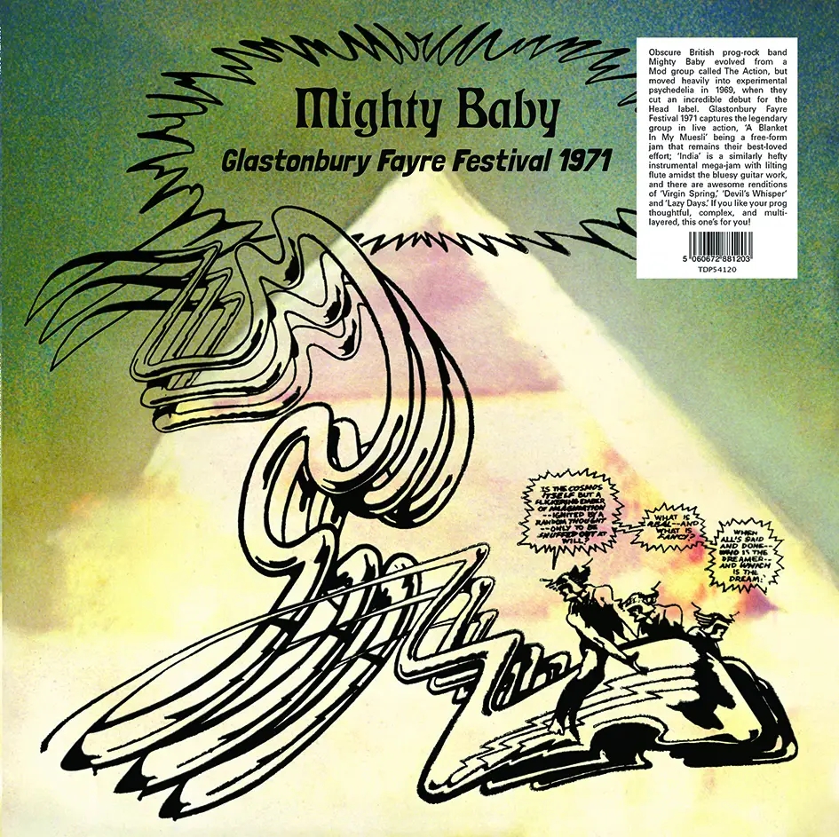 Album artwork for Live at Glastonbury Festival June 1971 by Mighty Baby