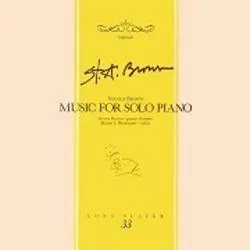 Album artwork for Music For Solo Piano by Steven Brown