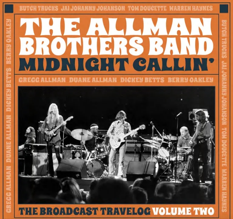 Album artwork for Midnight Callin’ : The Broadcast Travelog Volume Two by The Allman Brothers