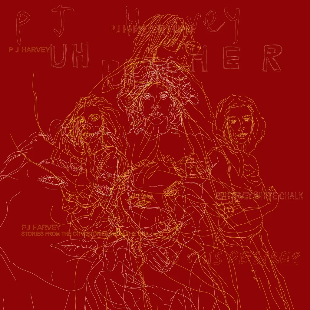Album artwork for PJ Harvey - UH White Stories Chalk Me by Graham Dolphin