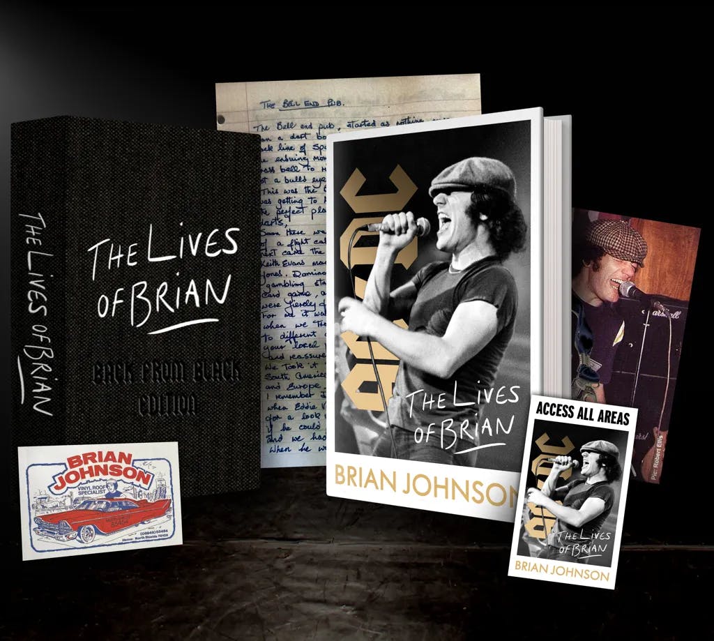 Album artwork for The Lives Of Brian, Back From Black Edition by Brian Johnson