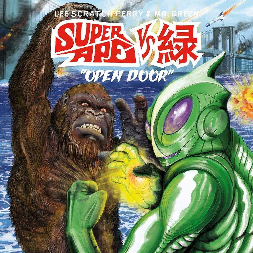 Album artwork for Super Ape vs Open Door by Lee Scratch Perry