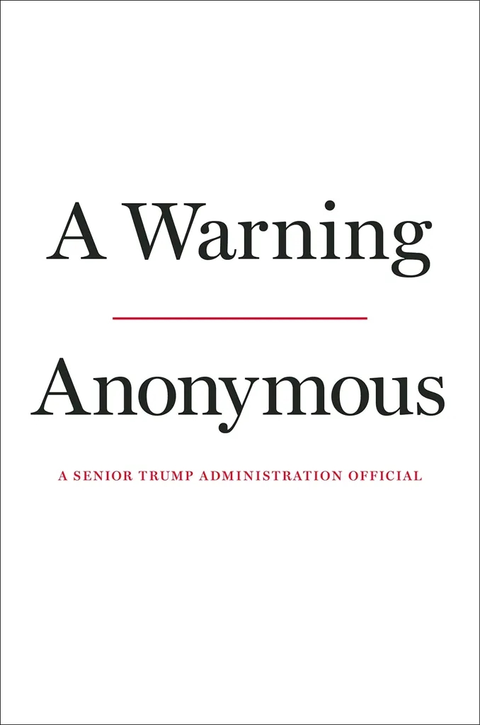 Album artwork for A Warning by Anonymous