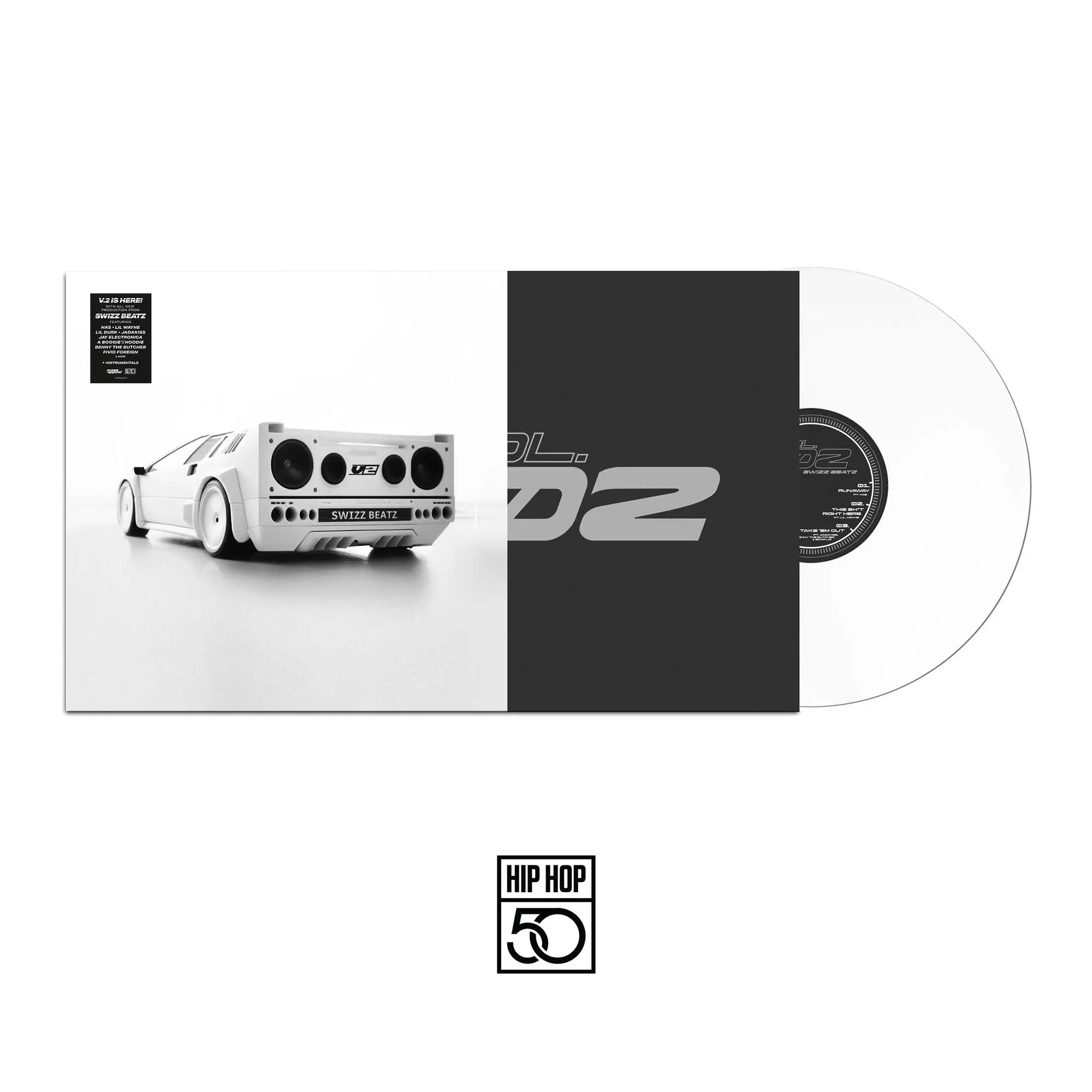 Album artwork for Hip Hop 50 Vol 2 by Swizz Beatz