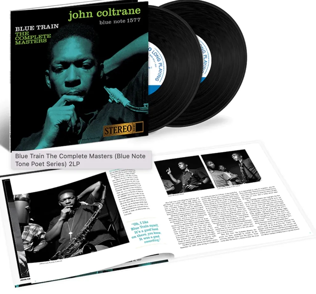 Album artwork for Blue Train (Blue Note Tone Poet Series) by John Coltrane