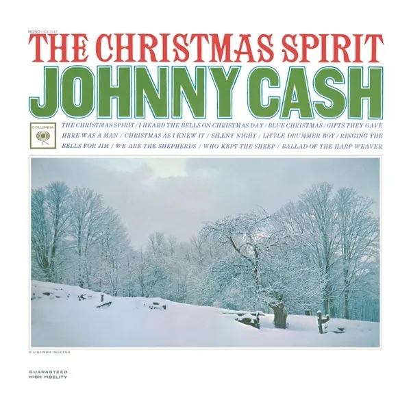 Album artwork for The Christmas Spirit by Johnny Cash