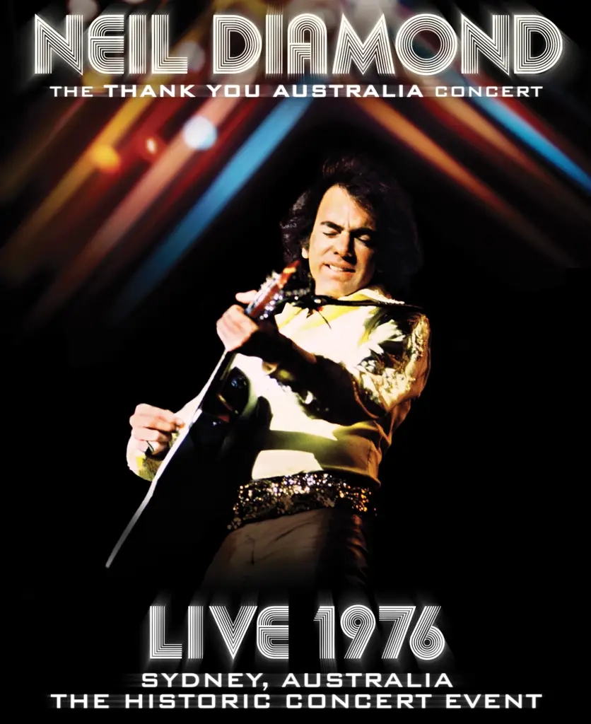 Album artwork for The Thank You Australia Concert Live 1976 by Neil Diamond