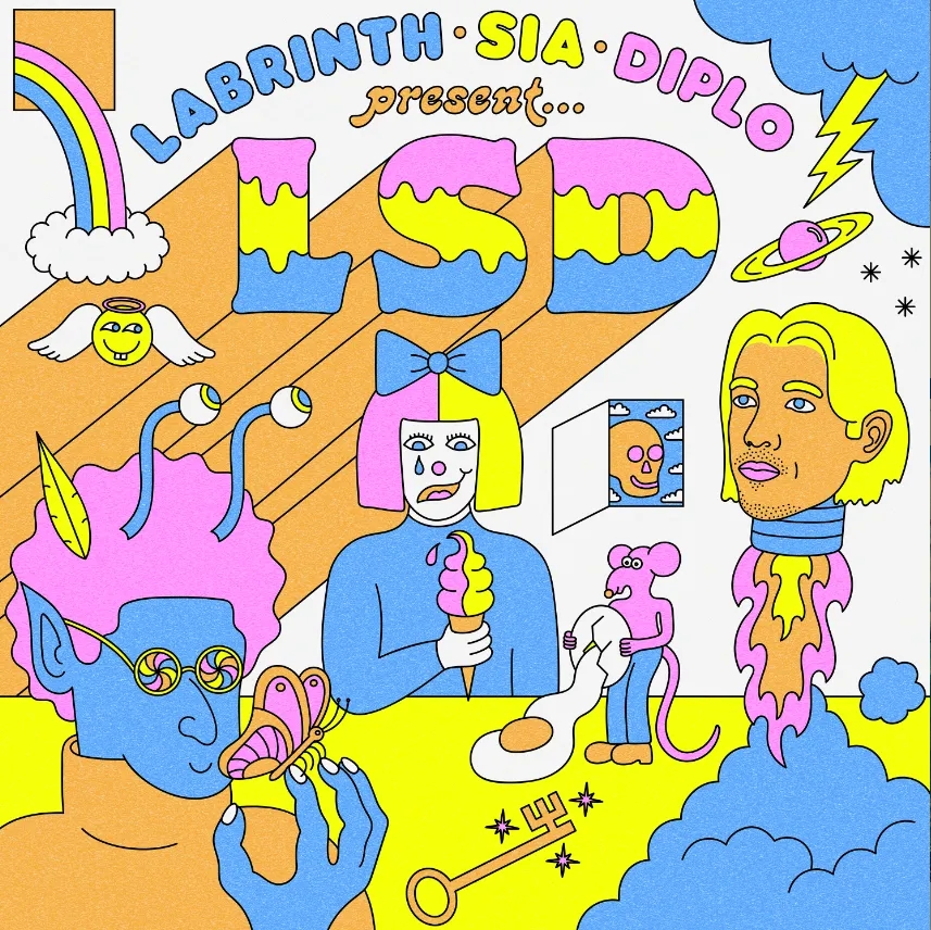 Album artwork for Labrinth, Sia and Diplo Present LSD - No New Friends by Labrinth, Sia and Diplo