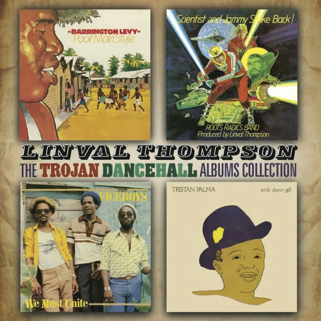 Album artwork for Trojan Dancehall Albums Collection by Linval Thompson