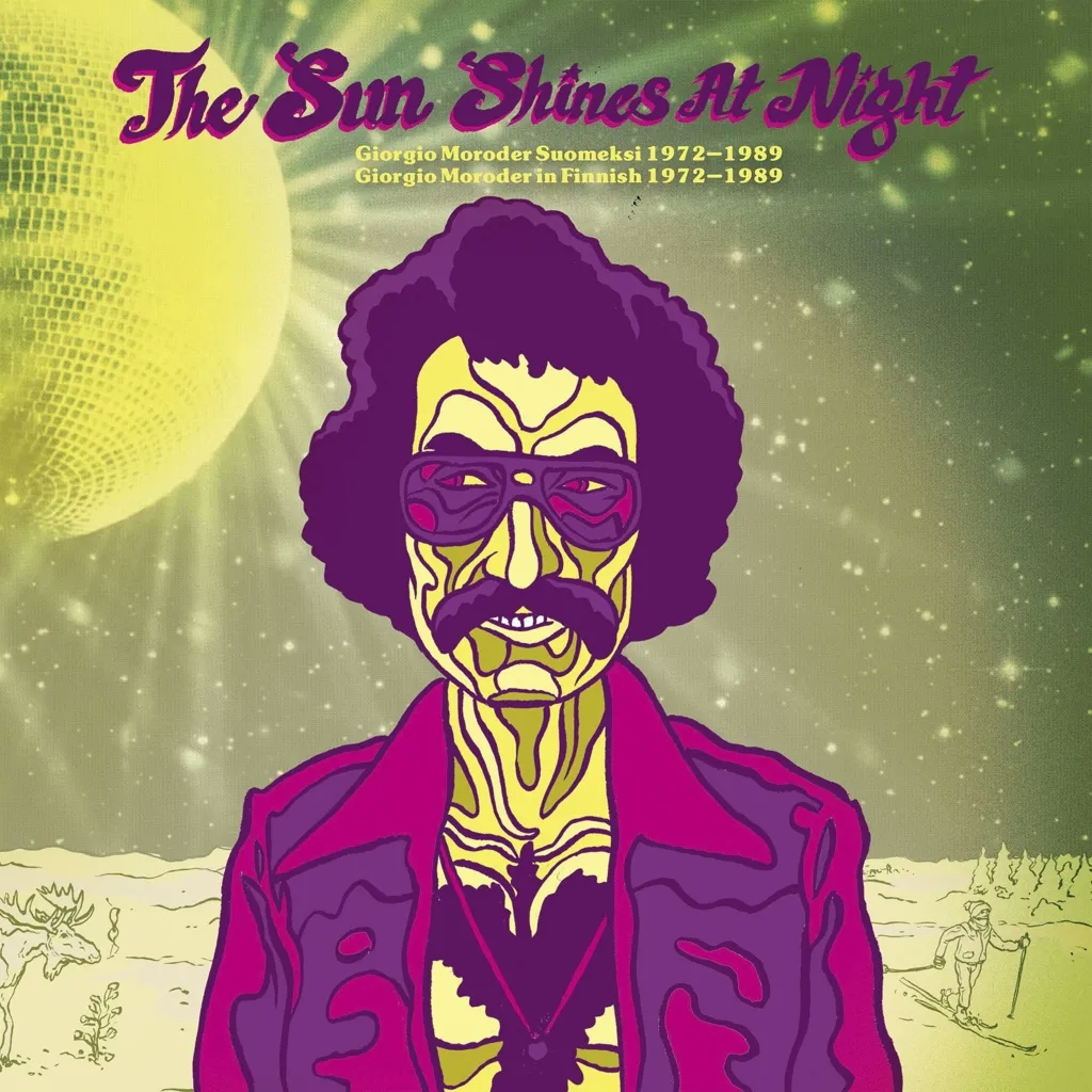 Album artwork for The Sun Shines at Night – Giorgio Moroder in Finnish 1972–1989 by Various