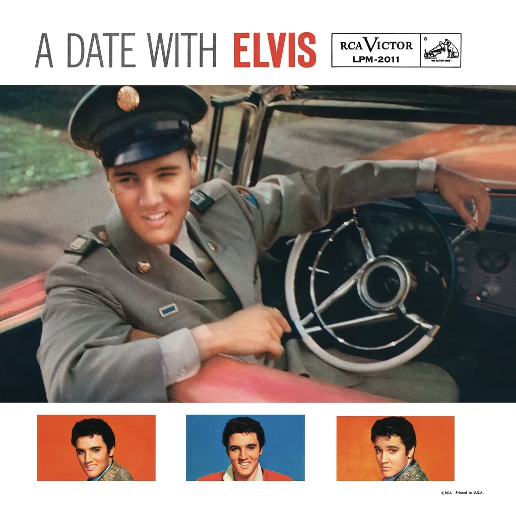 Album artwork for A Date With Elvis - Waxtime Orange Vinyl Edition by Elvis Presley