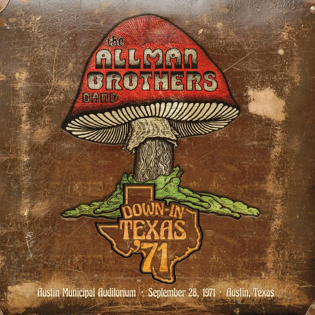 Album artwork for Down In Texas '71 by The Allman Brothers
