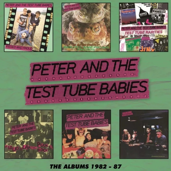Album artwork for The Albums 1982-87 by Peter And The Test Tube Babies