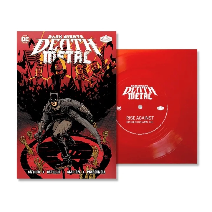 Album artwork for Broken Dreams, Inc. (DC - Dark Nights: Death Metal Version) by Rise Against