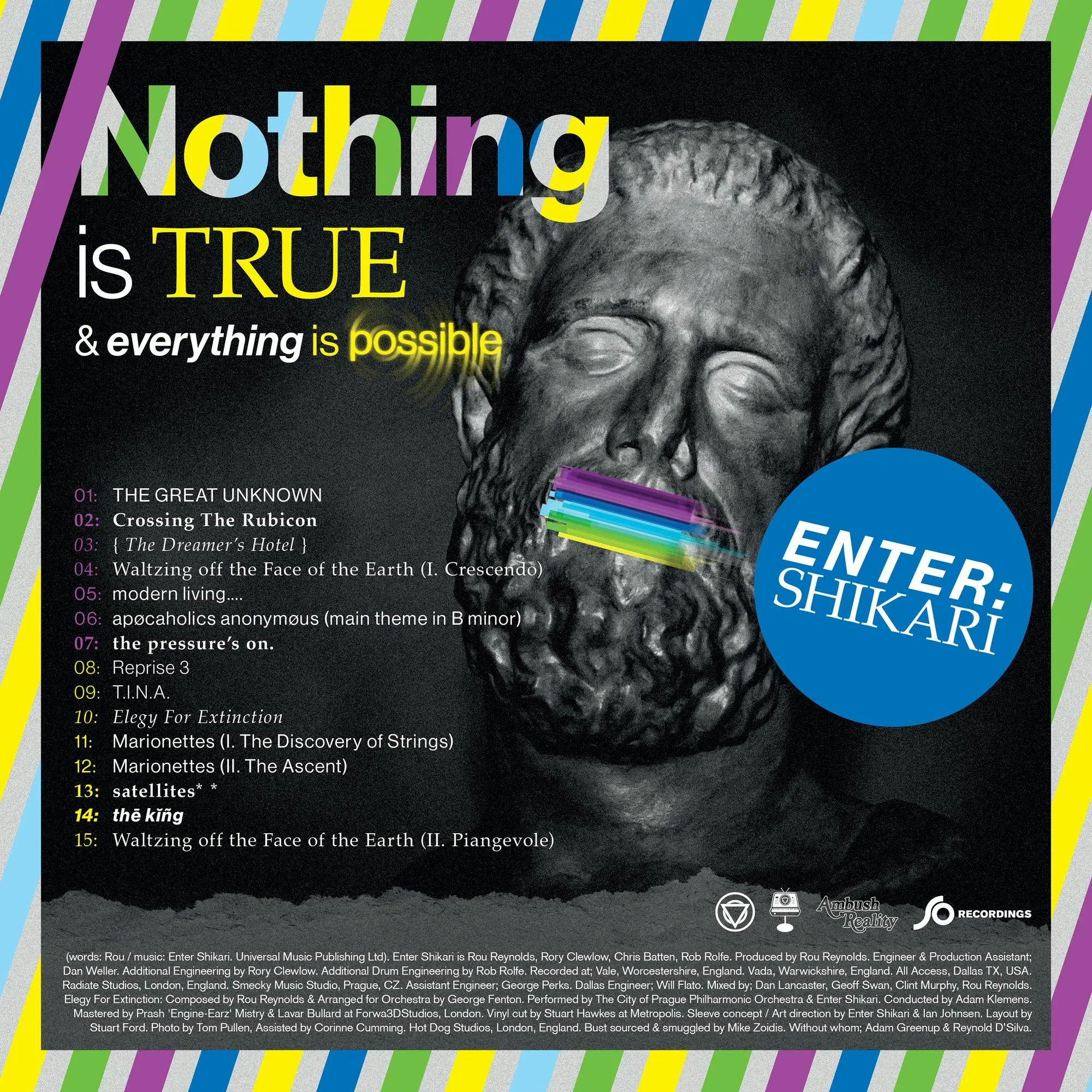 Album artwork for Nothing Is True and Everything Is Possible by Enter Shikari
