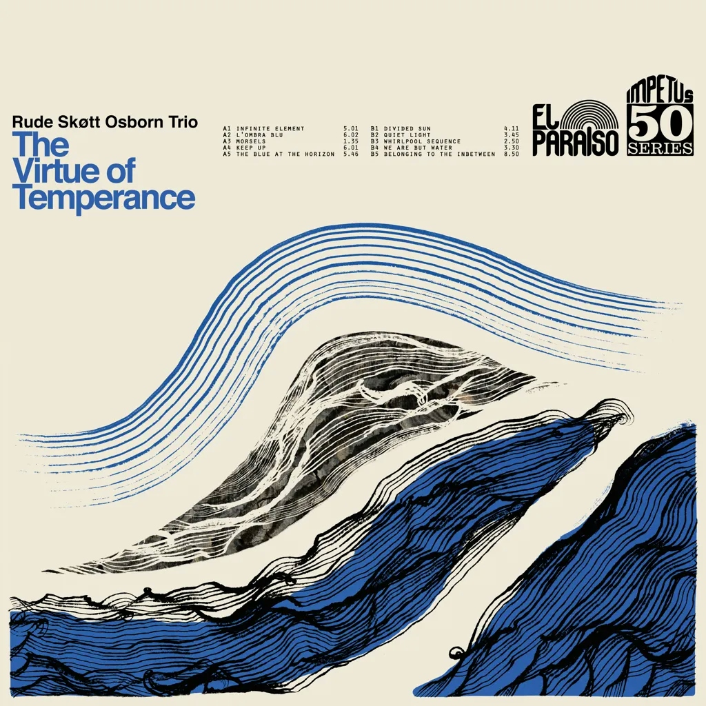 Album artwork for The Virtue of Temperance by Rude Skott Osborn Trio