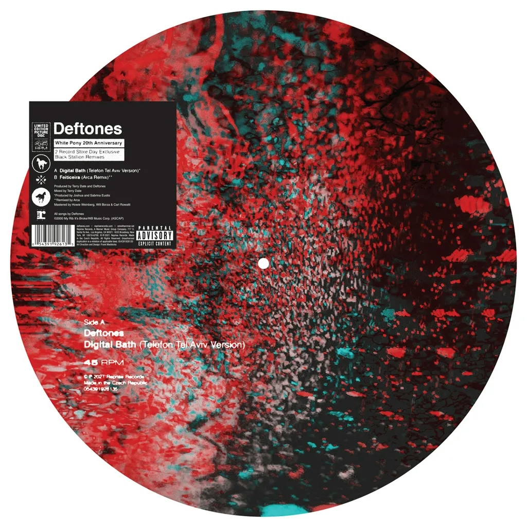 Album artwork for Digital Bath (Telefon Tel Aviv Version) / Feiticeira (Arca Remix) by Deftones