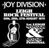Album artwork for Live Leigh Rock Festival 1979 by Joy Division, Various