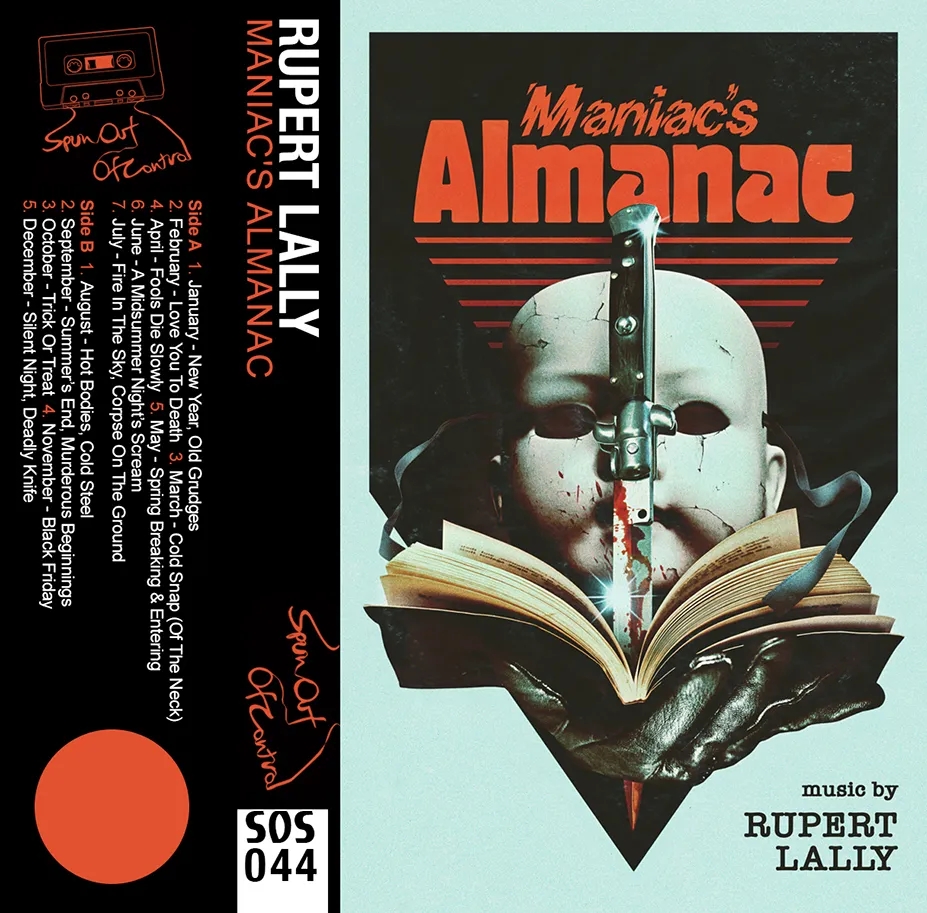 Album artwork for Maniac’s Almanac by Rupert Lally