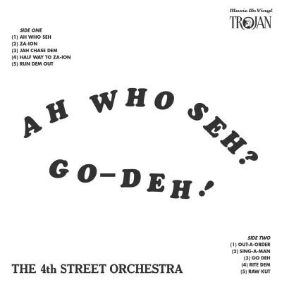 Album artwork for Ah Who She? Go-Deh! by The 4th Street Orchestra