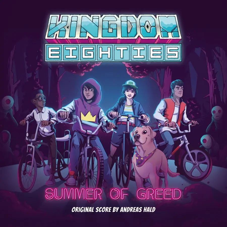 Album artwork for Kingdom Eighties - Summer of Greed - Original Game Score by Andreas Hald