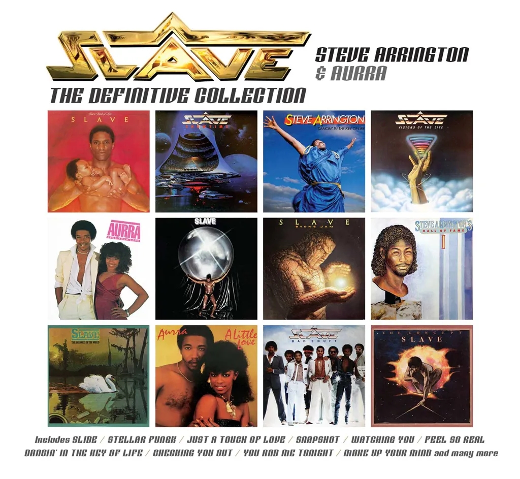 Album artwork for The Definitive Collection by Slave, Steve Arrington and Aurra