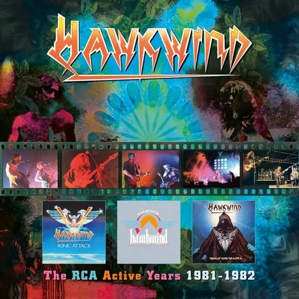 Album artwork for The RCA Active Years 1981 - 1982 by Hawkwind