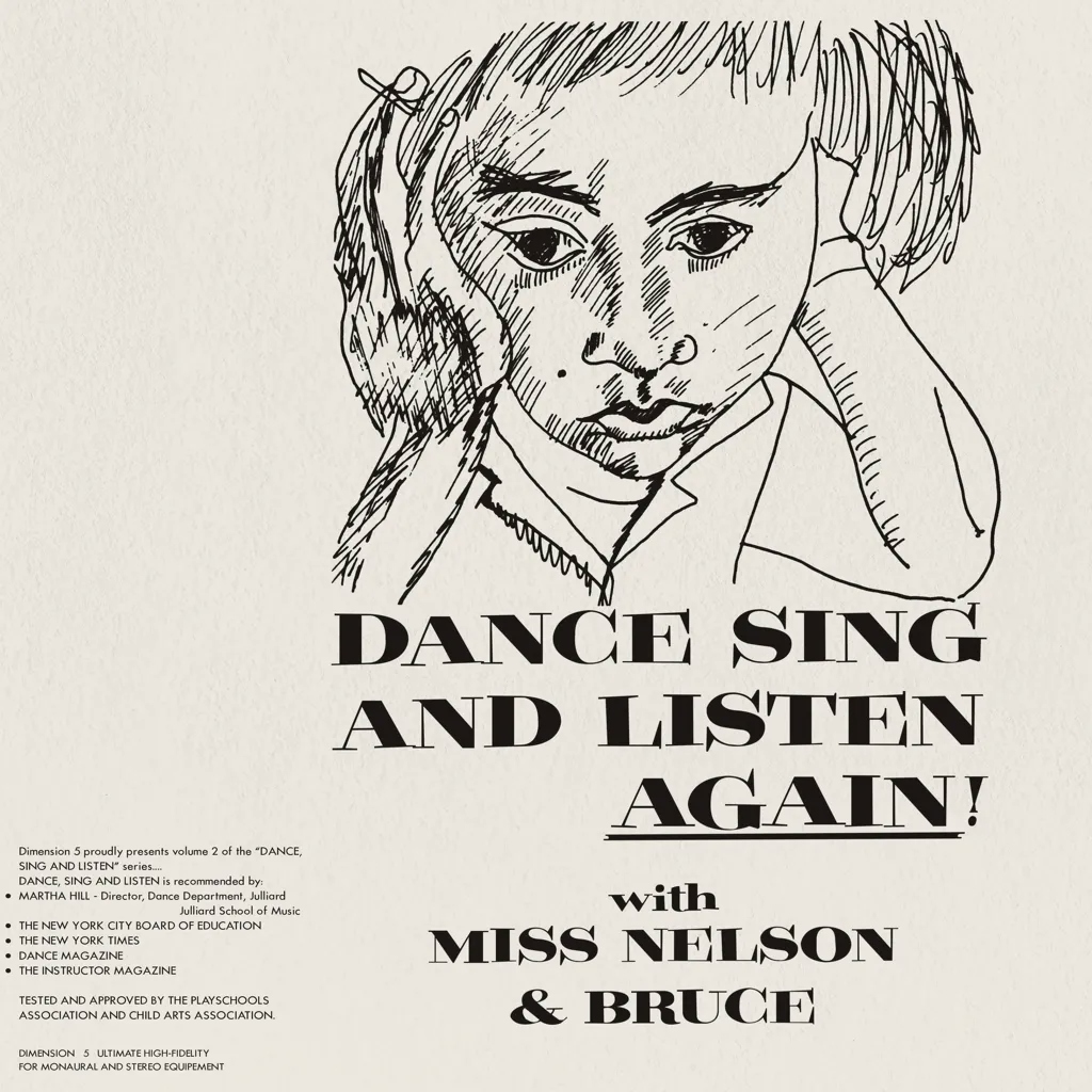 Album artwork for Dance Sing and Listen Again! by Miss Nelson and Bruce Haack
