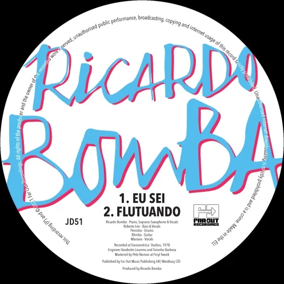 Album artwork for Eu Sei/ Flutuando by  Ricardo Bomba