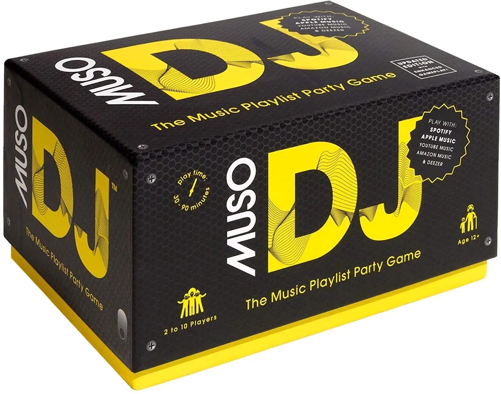 Album artwork for The World's First Music Card Game for Streaming Apps by Muso DJ Game