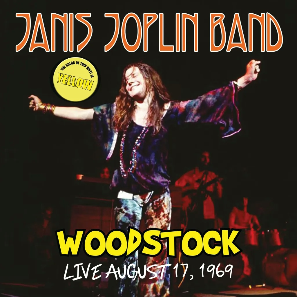Album artwork for Live in Woodstock August 17, 1969 - WW1-FM by Janis Joplin Band