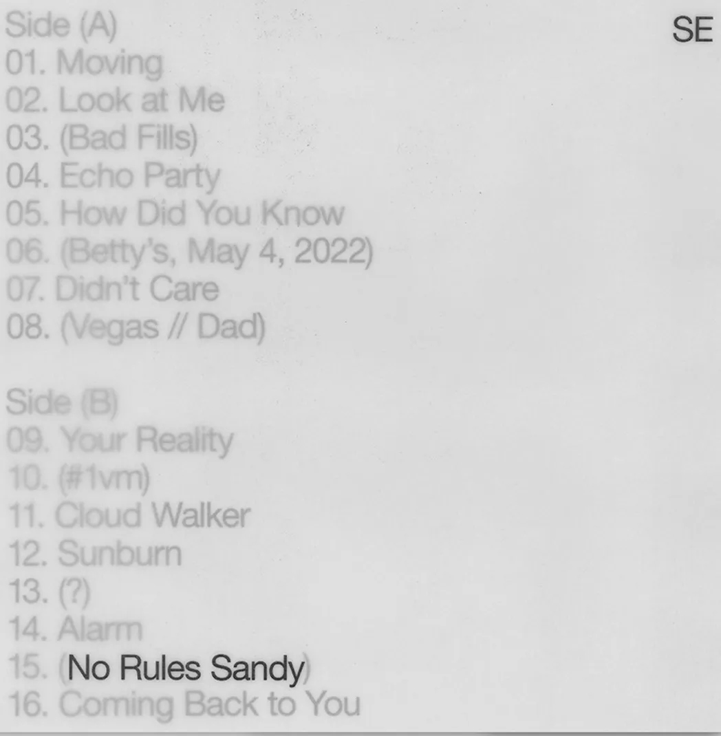 Album artwork for Album artwork for No Rules Sandy by Sylvan Esso by No Rules Sandy - Sylvan Esso
