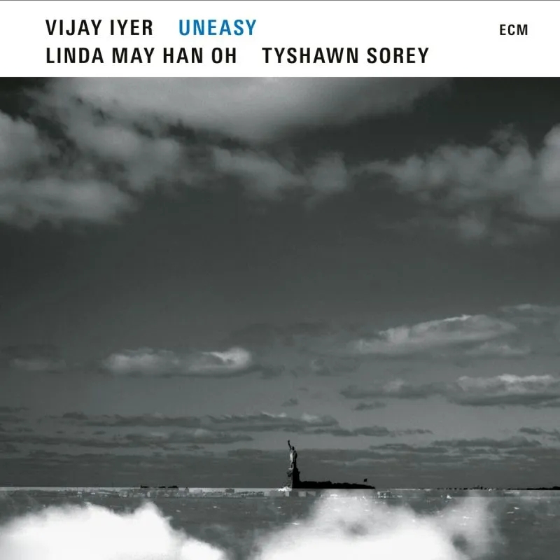 Album artwork for UnEasy by Vijay Iyer, Linda May Han Oh, Tyshawn Sorey