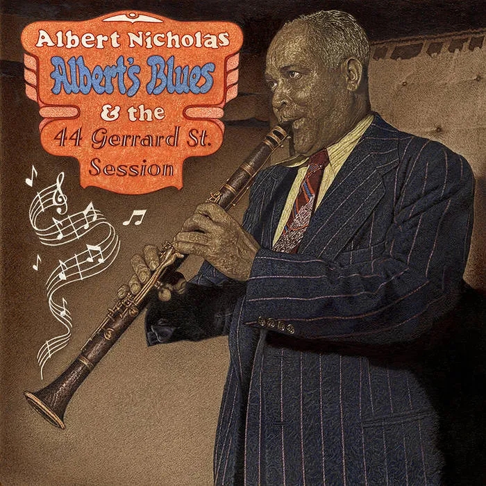 Album artwork for Albert's Blues / The 44 Gerard Street Session by Albert Nicholas