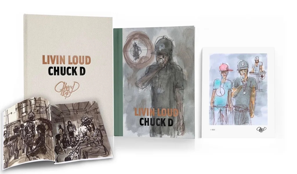 Album artwork for Livin' Loud: The Collector Copies by Chuck D with Tom Morello