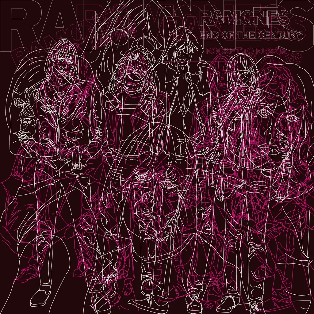Album artwork for Ramones - End Alive Rocket Home Ramones by Graham Dolphin