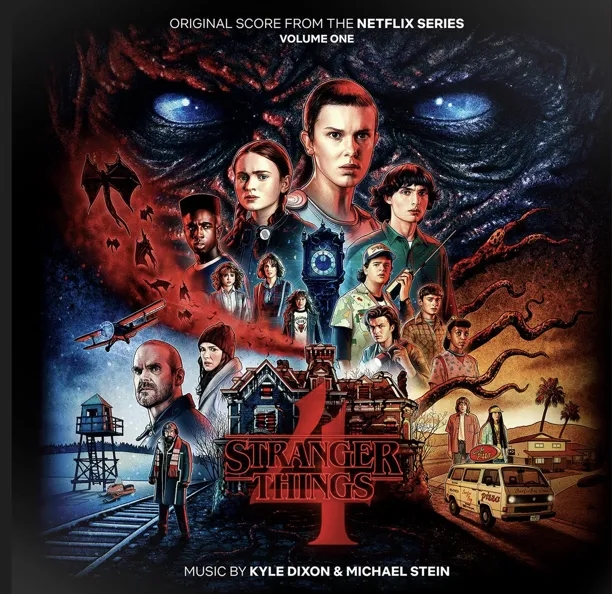 Album artwork for Stranger Things 4 (Volume 1) (Original Score From The Netflix Series) by Kyle Dixon and Michael Stein